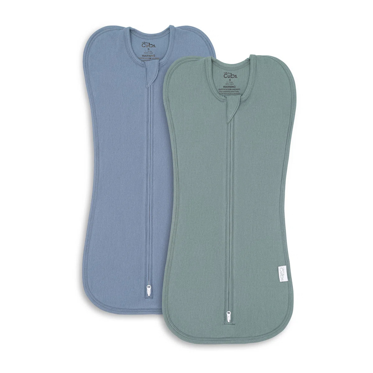 Swaddle Blanket Baby Girl Boy Easy Zipper Wrap 2 Pack Newborn Infant Sleep Sack by Comfy Cubs (Se... | Wayfair North America