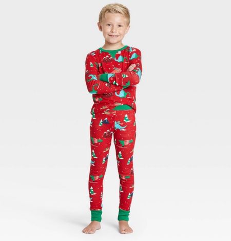 Kids Dino matching family holiday pajamas under $20 at Target  

#LTKSeasonal #LTKHoliday #LTKkids