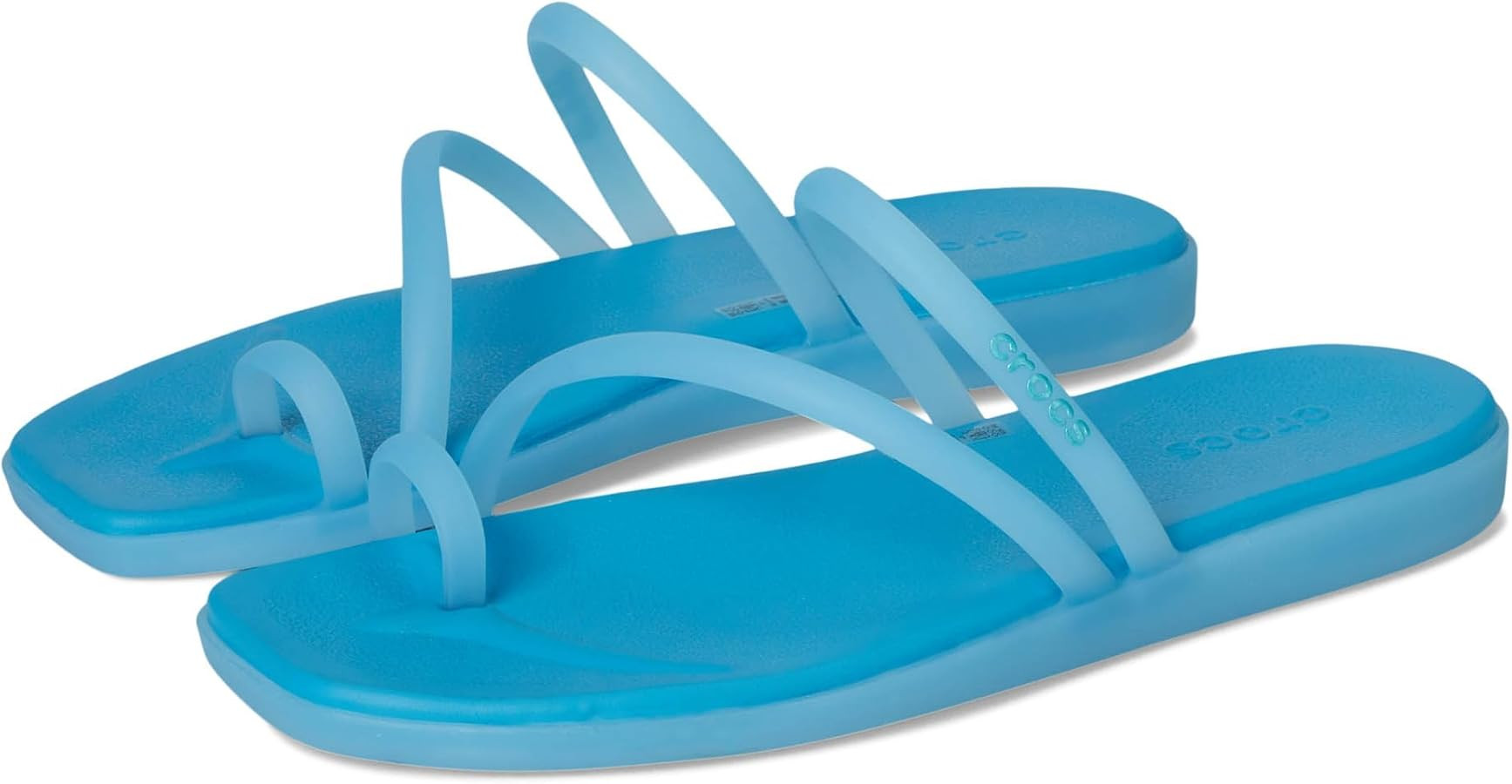 Crocs Women's Miami Toe Loop Sandal Flat | Amazon (US)