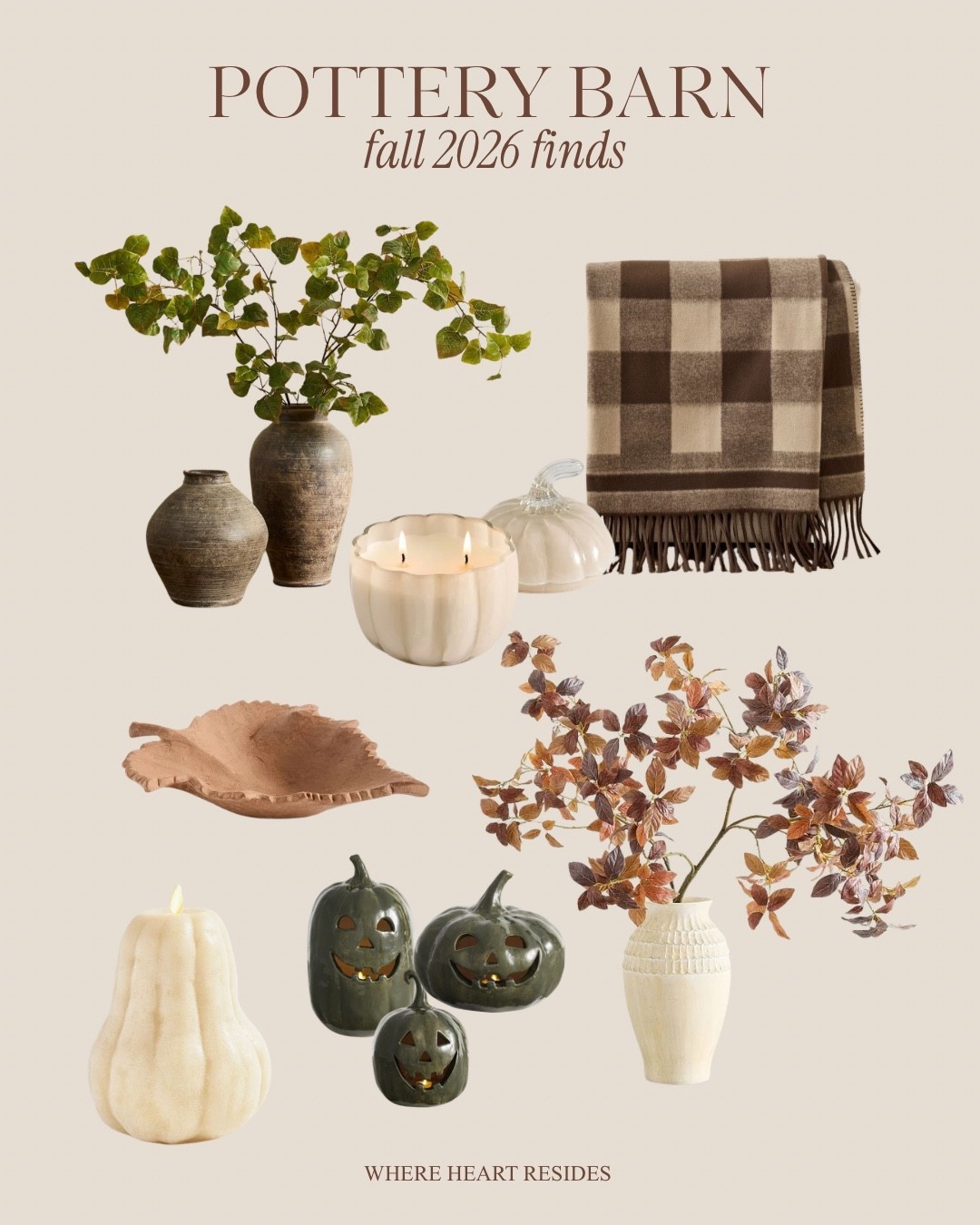 Pottery Barn Fall 2026 finds 🍂

#LTKSeasonal #LTKHome