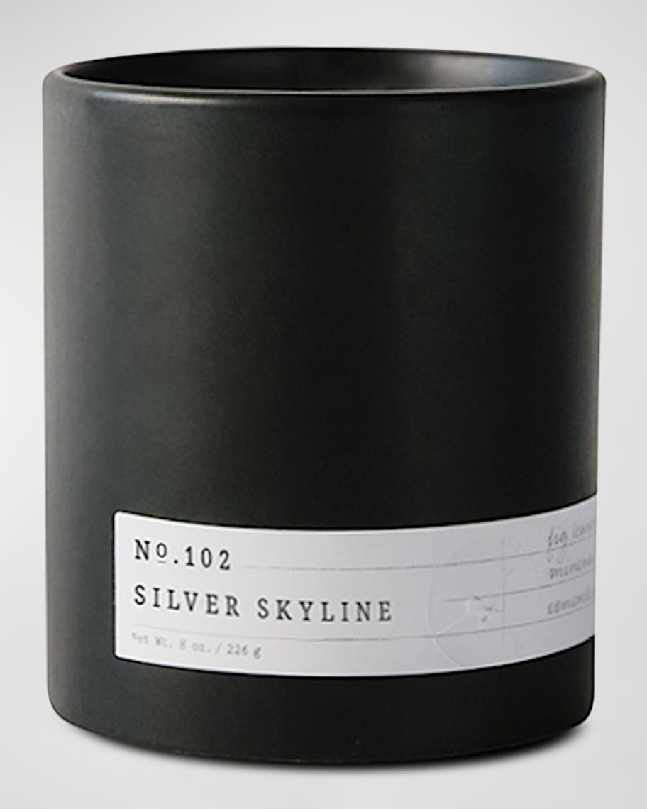 Aerangis No. 102 Silver Skyline Candle, 8 oz. | Neiman Marcus
