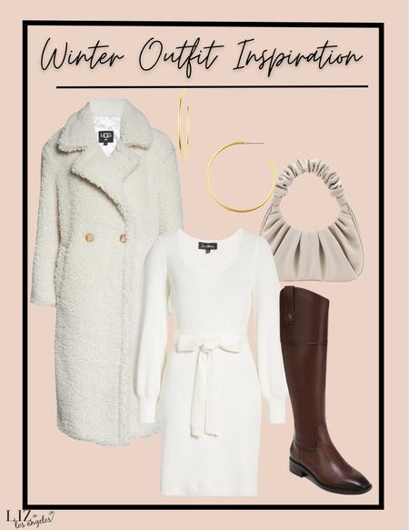 I am keeping comfy and cozy this winter with these winter outfits.  A knit winter sweater dress is great paired with a great pair of over the knee boots.  This is a great outfit for workwear or date night outfit or even a running errands outfit.

#LTKFind #LTKSeasonal #LTKstyletip