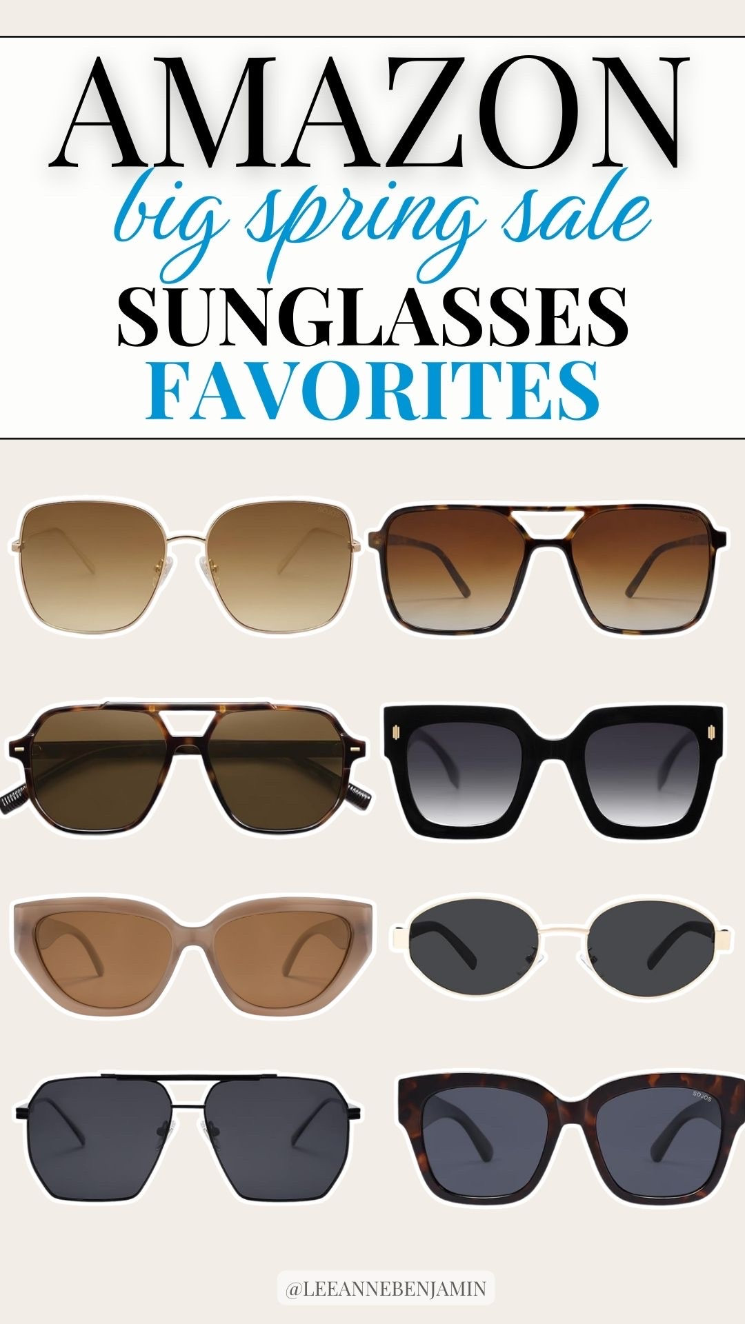 Some of my favorite sunglasses on sale for the big spring sale! 

#LTKSeasonal #LTKSaleAlert