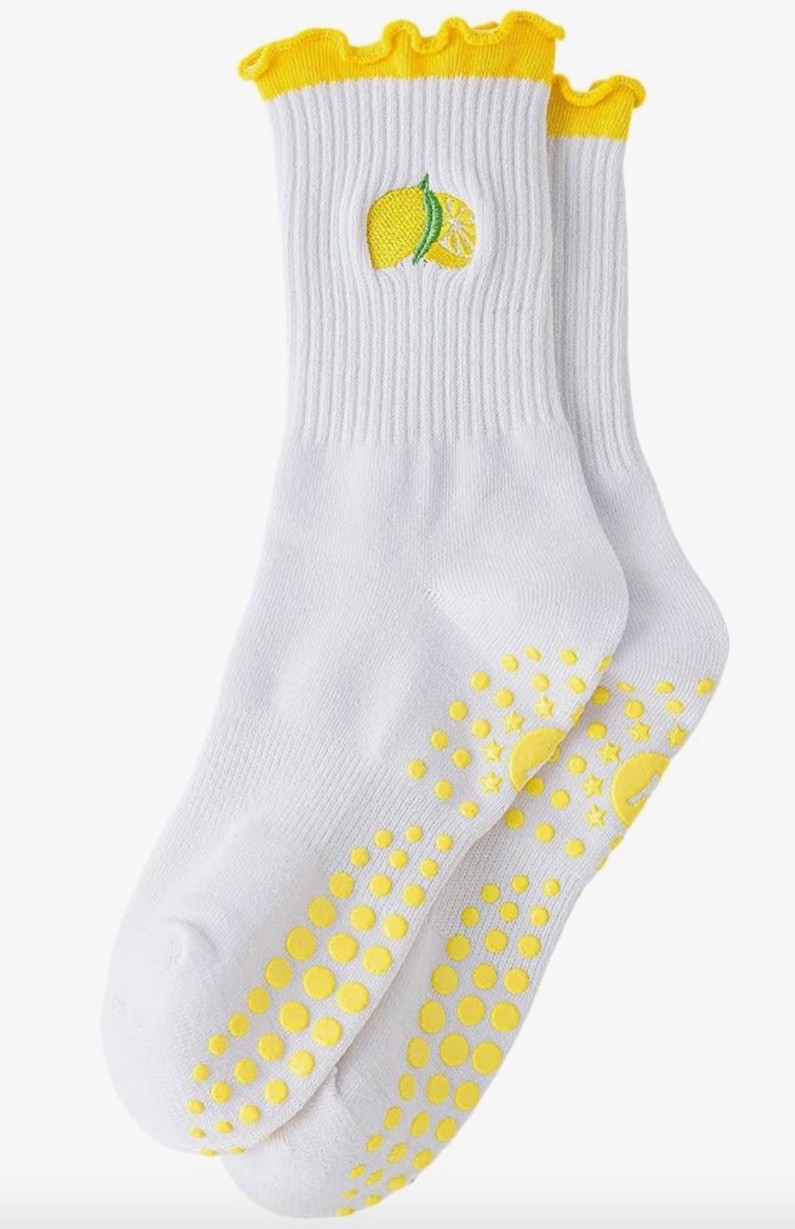 Cute lemon socks 🍋 

#LTKselfcare #LTKdayinmylife #LTKMothersDay