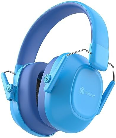 iClever Noise Cancelling Headphones for Kids Adults, SNR 29dB Safety Noise Reduction Ear Muffs fo... | Amazon (US)