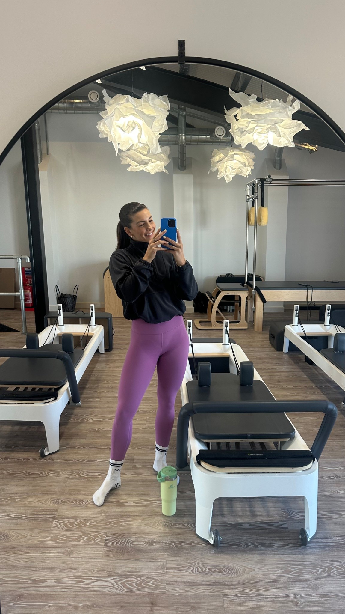 Pilates fit !! 
Wearing size xs in leggings and size 6 on jacket 

#LTKcanada #LTKspring #LTKfitness