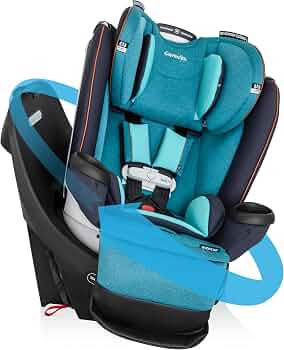 Evenflo Gold Revolve360 Extend All-in-One Rotational Car Seat with SensorSafe (Sapphire Blue) | Amazon (US)