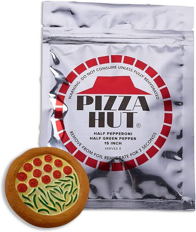 Future Movie Props - Pizza Hut - Silver Packaging Bag - Memorabilia Merchandise | Amazon (US)