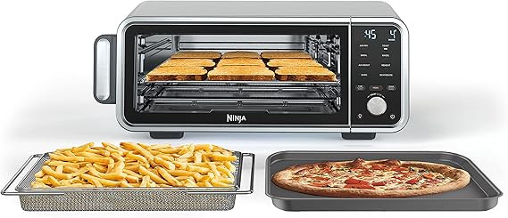 Ninja SP201 Digital Air Fry Pro Countertop 8-in-1 Oven with Extended Height, XL Capacity, Flip Up... | Amazon (US)