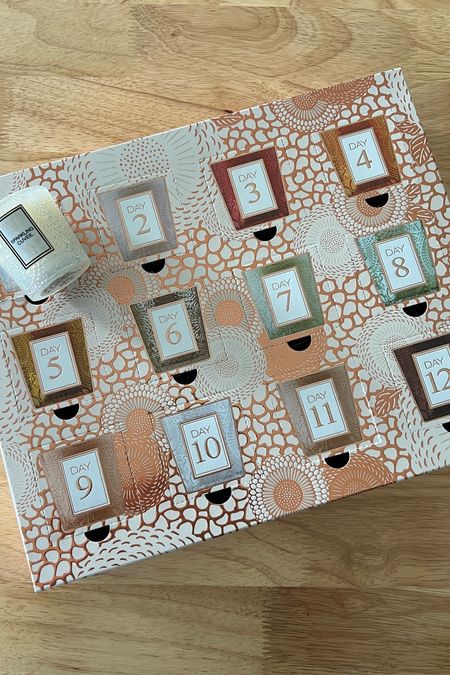 Candle advent calendar! These smell amazing and it’s a great gift for her or gift for mom! #meandmrjones 

#LTKfindsunder100 #LTKHoliday #LTKGiftGuide