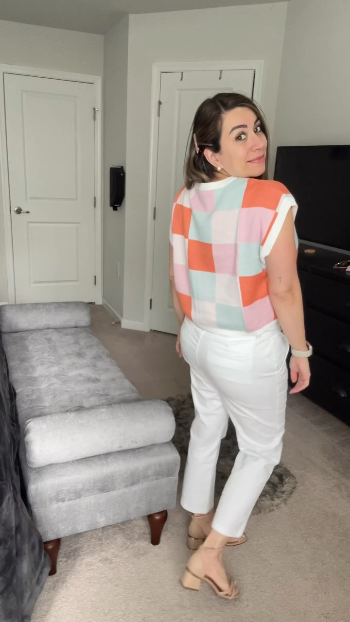 Amazon outfit - Amazon checkers blouse 

#LTKFindsUnder50 #LTKU #LTKStyleTip