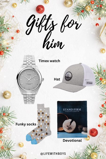 Gifts for him including the “want, need, wear, read” intentionality gifts!

#LTKGiftGuide #LTKmens #LTKHoliday