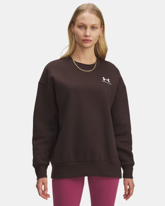 UA Icon Fleece Women's Oversized Crew | Under Armour | Under Armour (US)