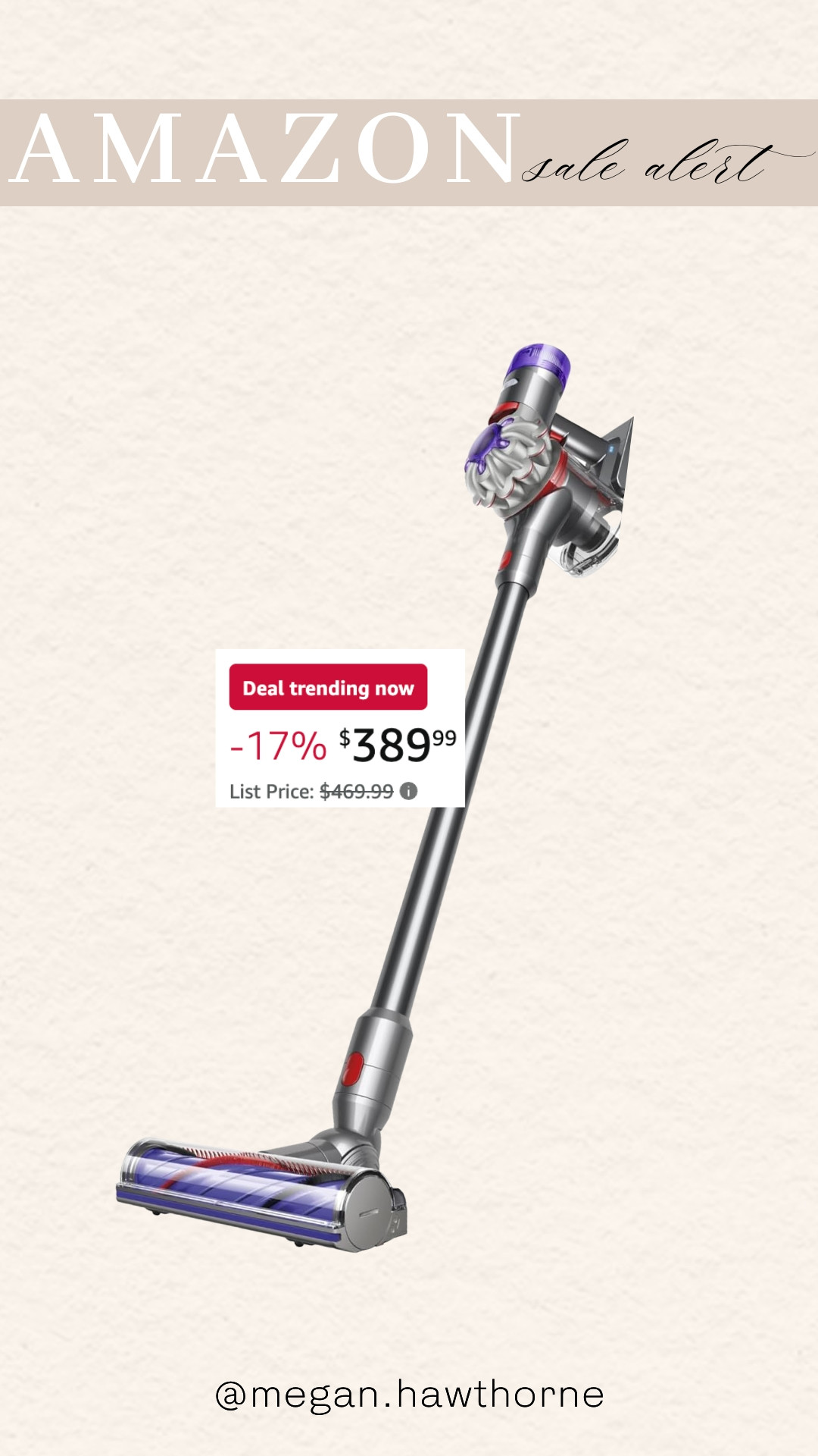 Amazon sale alert! Dyson vacuum on sale! 

 #LTKHome #LTKSaleAlert