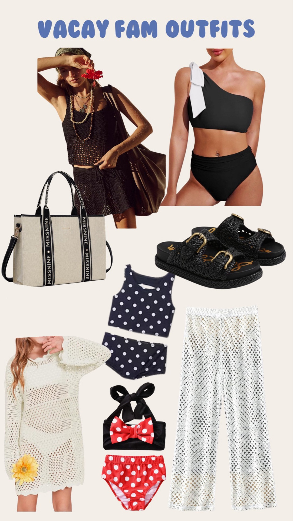 Family vacation swim outfits! Wore on our Disney cruise, shoes are soooo comfy and great for the pool! My Suit runs tts
Disney swimsuits 
Black white swimsuit
Pool slides

#LTKFamily #LTKTravel #LTKFindsUnder50
