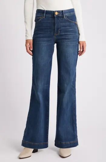 Wit & Wisdom 'Ab'Solution Skyrise High Waist Wide Leg Jeans | Nordstrom | Nordstrom