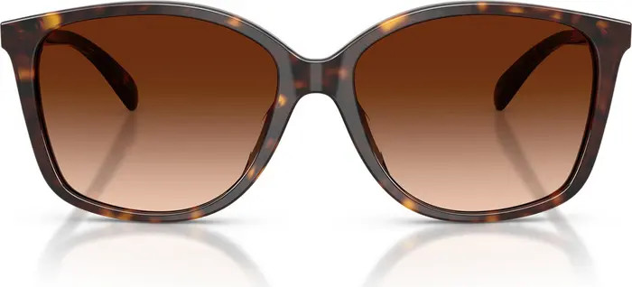 57mm Gradient Square Sunglasses | Nordstrom