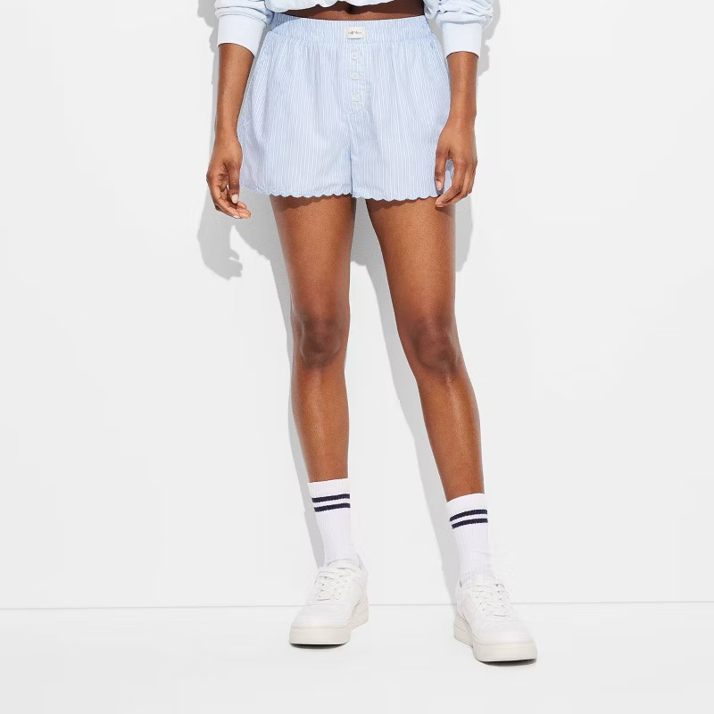 Women's Pull-on Boxer Shorts - Wild Fable™ | Target