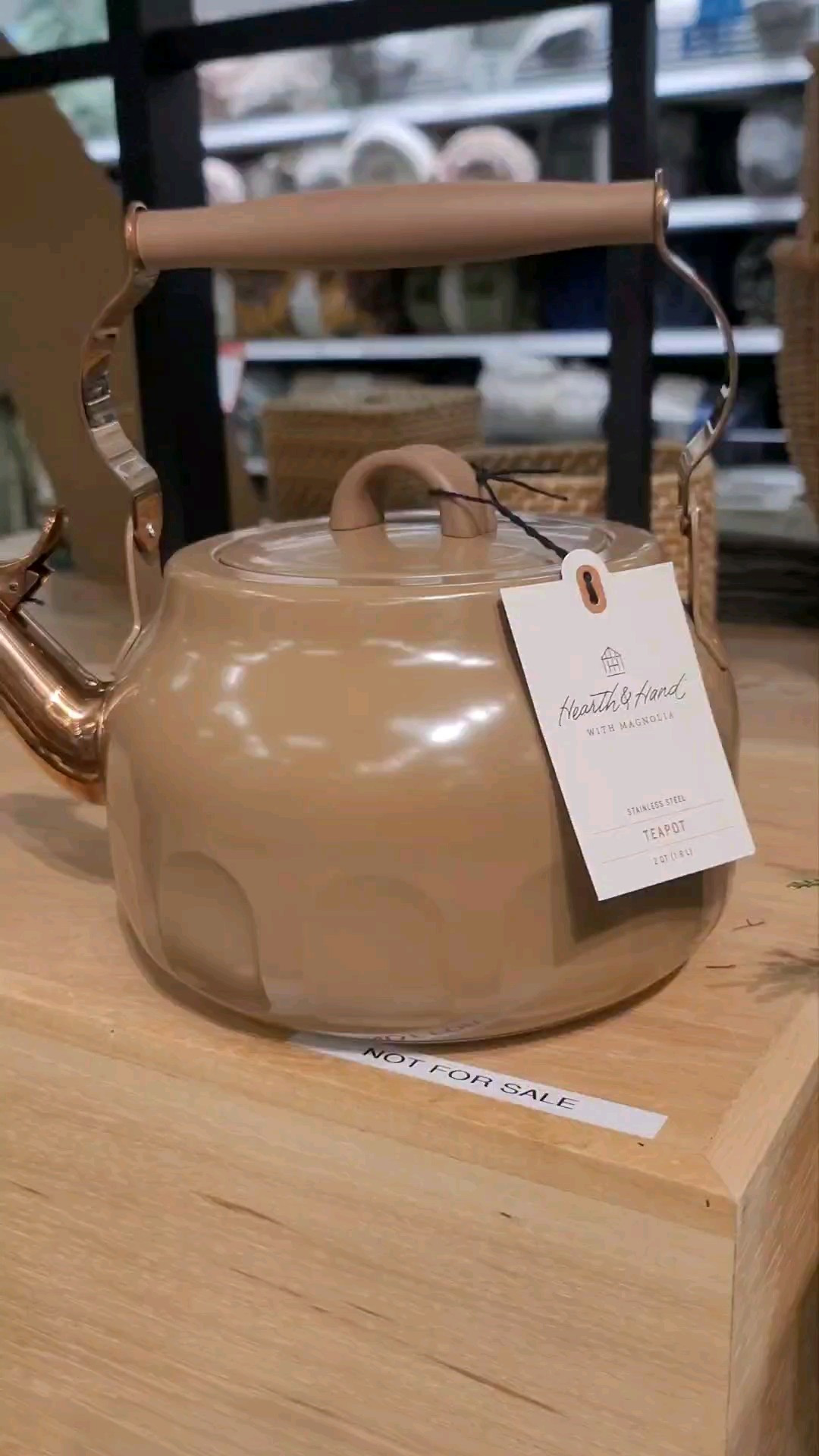 Holiday hosting, but make it cozy ✨ Loving the warm tones of this Hearth & Hand with Magnolia tea kettle in tan and stemware in amber brown — perfect for a festive yet timeless tablescape. 🍂☕ #HearthAndHandStyleShop my holiday hosting favorites on LTK 🤎#LTKHome #LTKHoliday #LTKHosting

#LTKHoliday #LTKHome #LTKGiftGuide