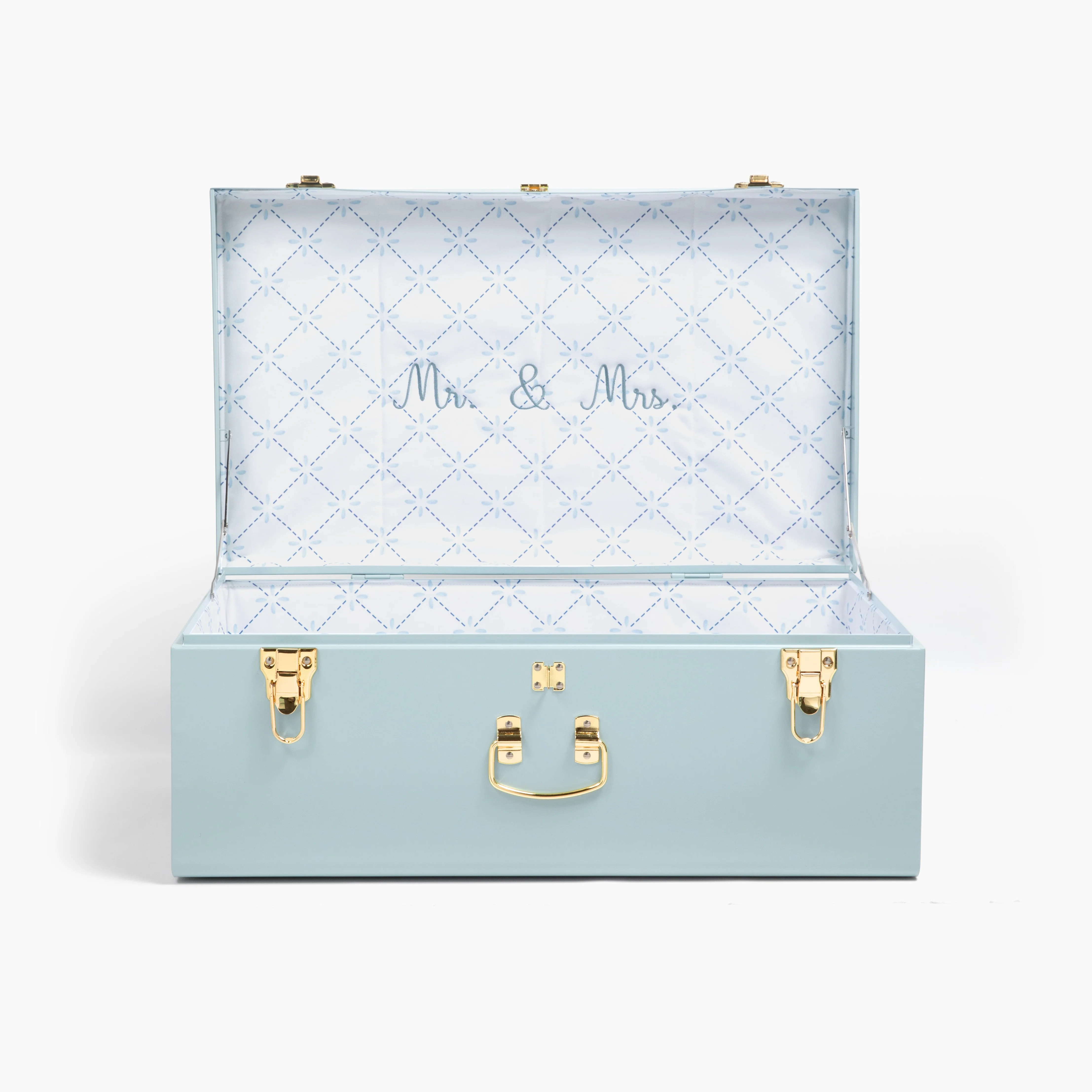 Quick Ship 'Mr. & Mrs.' Grand Bridal Trunk | Petite Keep, LLC