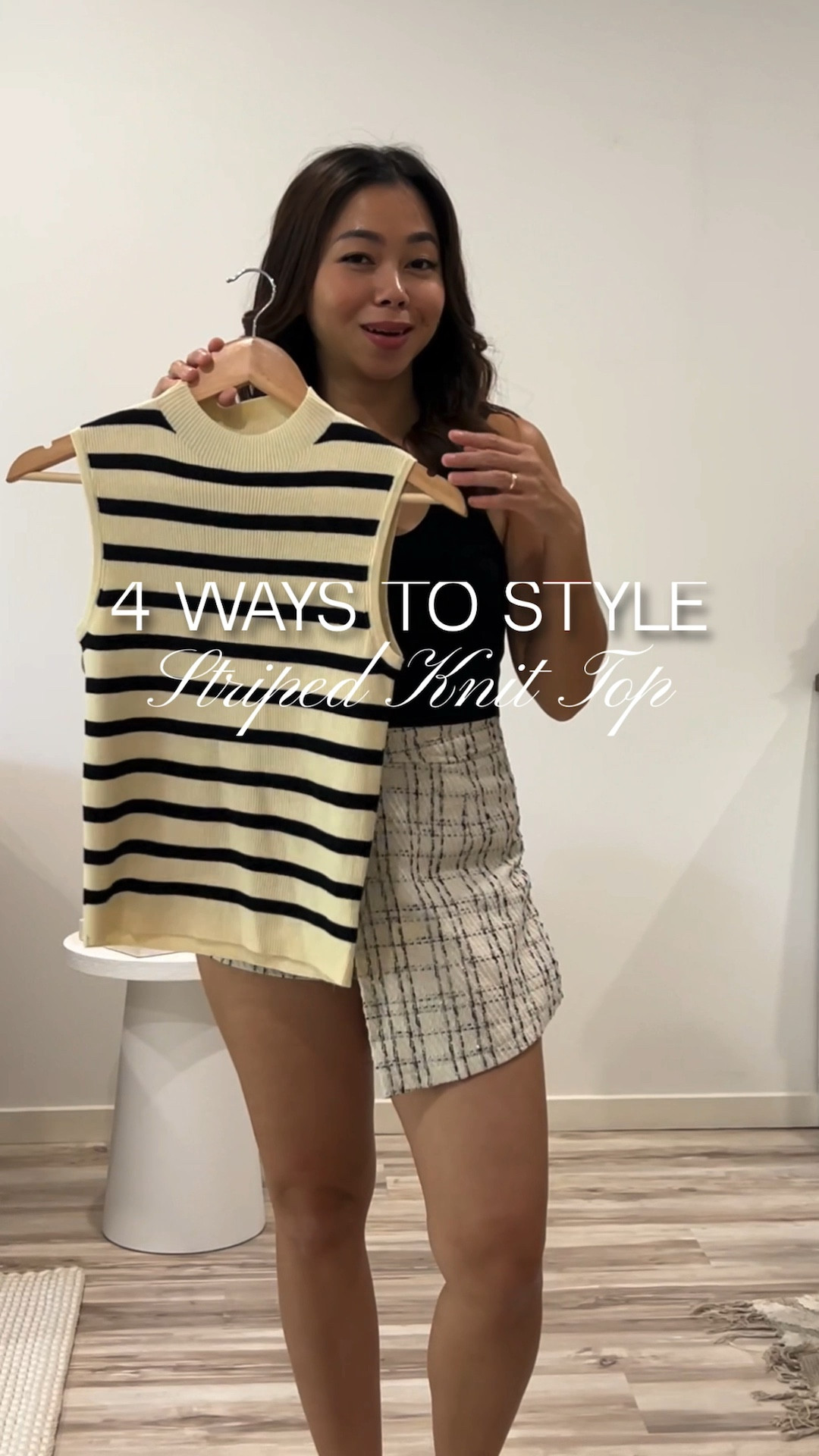 How to wear a striped knit top in 4 looks for fall 🍂 for a casual chic style 

Featuring stripe sleeveles knit top in ivory from @CHICWISH 

Which look is your favourite?

#outfitideas #outfitinspo #fallfashion #falloutfits #falloutfitideas #autumnoutfits #wardrobeessential #chicstyle #elegantstyle 

#LTKSpringSale #LTKaustralia #LTKstyletip