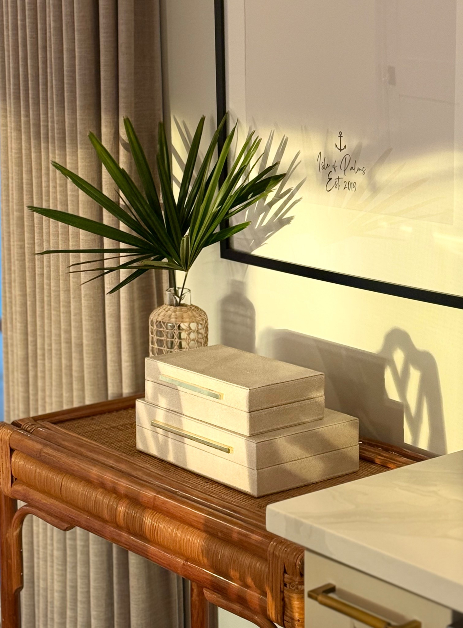 Organization decorative boxes with hinged lids to keep car keys, wallet, etc. 

#LTKSaleAlert #LTKHome