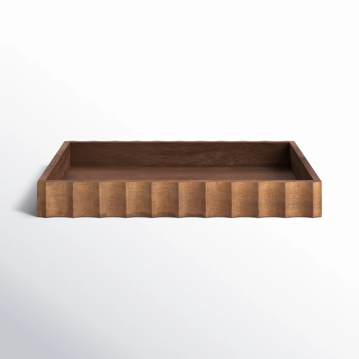 Cardella Fluted Rectangle Serving Tray | AllModern