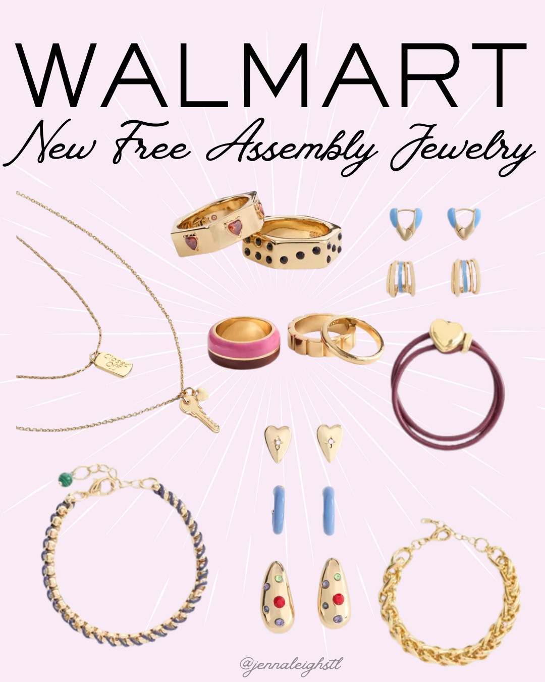 Walmart just dropped the cutest new Free Assembly jewelry! There are so many fun pieces that are perfect for layering or adding a little something extra to your everyday outfits. 

 #LTKgrwm #LTKMidsize