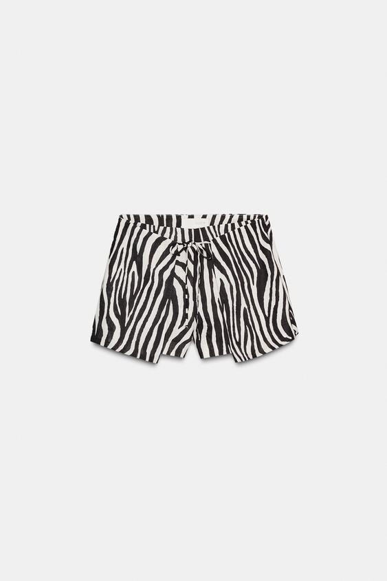 PRINTED SHORTS | Zara AU