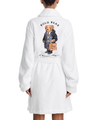 Polo Ralph Lauren Bloomingdale's Big Brown Bag Short Robe - Exclusive  | Bloomingdale's Gifts Hol... | Bloomingdale's (US)