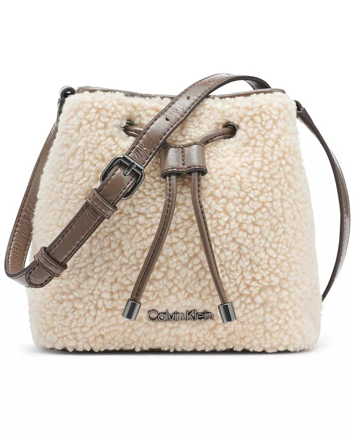 Astatine Sherpa Mini Bucket Bag | Macys (US)
