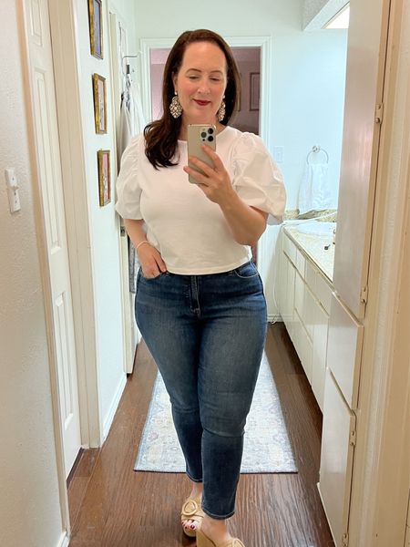 This puff sleeve top from Target has been my MVP all spring and summer. Instantly chic and effortlessly cute. Comes in several colors  Love!!

#LTKFind #LTKSeasonal #LTKcurves