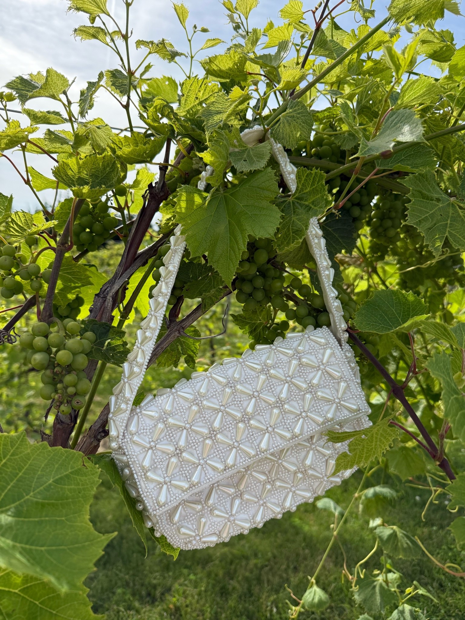 White beaded bag perfect for bridal events

#LTKWedding #LTKTravel #LTKootd