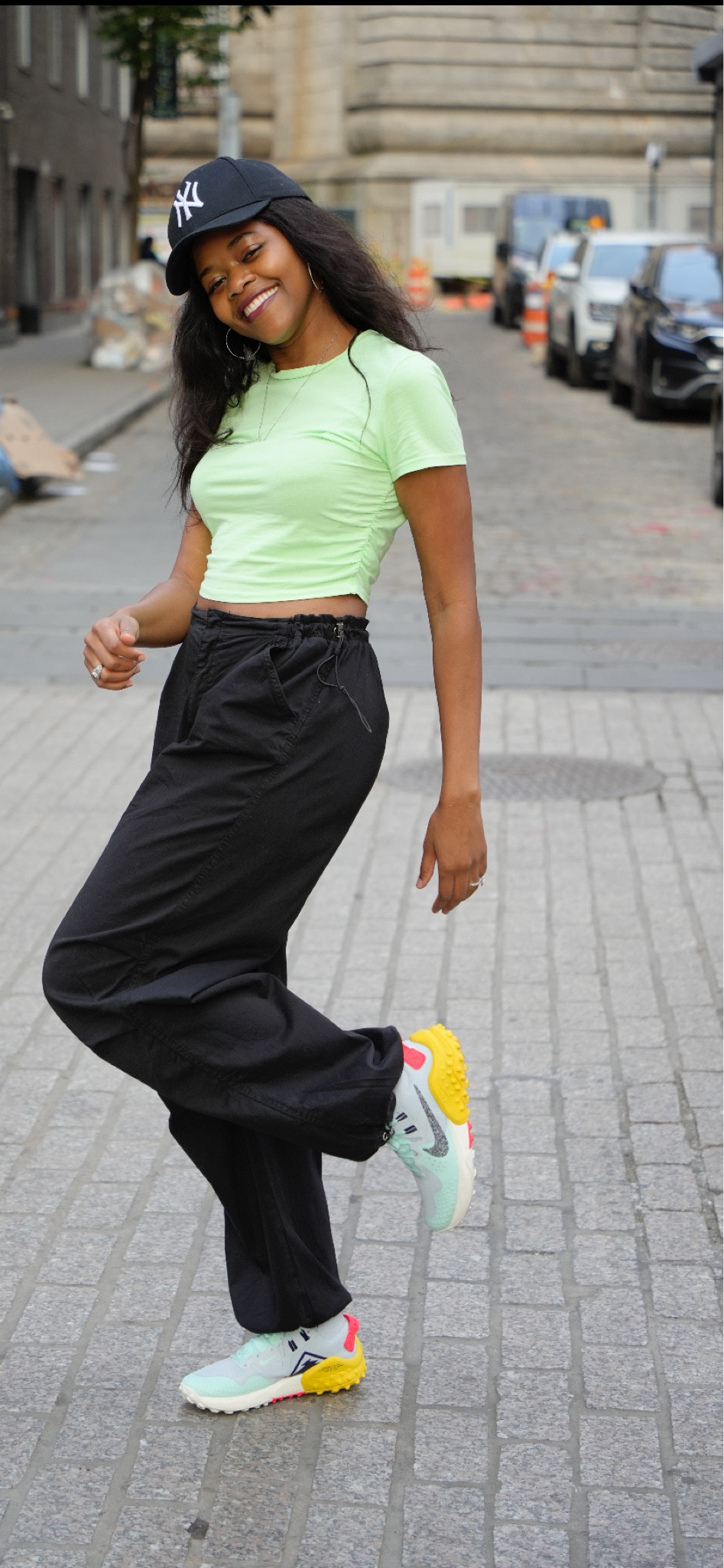 Perfect streetwear to walk (or dance) all day! Cargo pants x crop top x trail running shoes x baseball hat!

#LTKunder100 #LTKshoecrush #LTKSeasonal