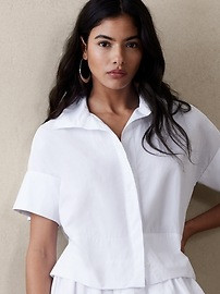 Laurel French-Cuff Shirt | Banana Republic (US)