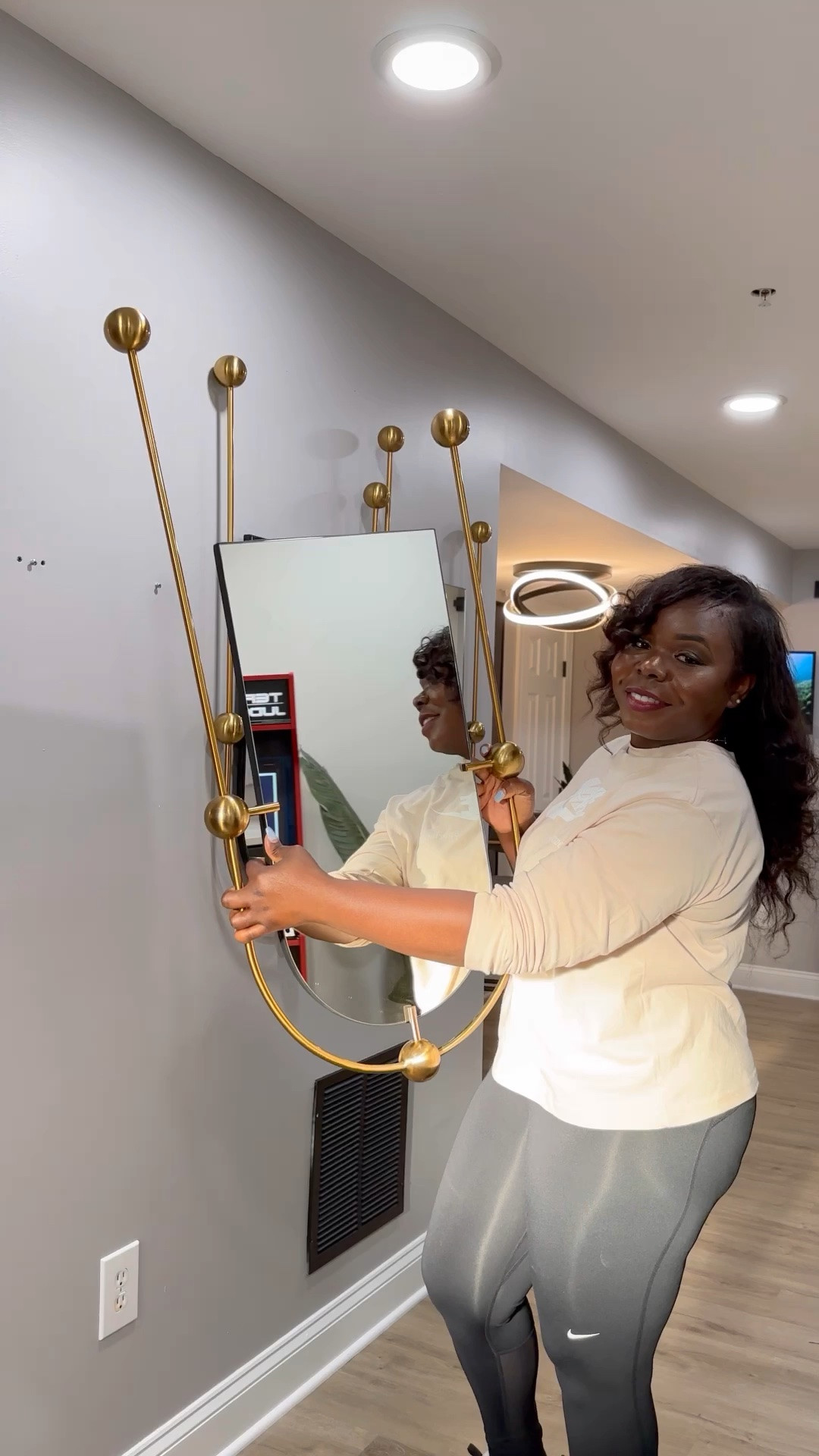 These mirrors are like art on the wall 👌🏾

#LTKHome #LTKSaleAlert