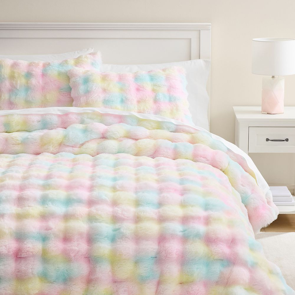 Marshmallow Cozy Comforter Multi | Pottery Barn Teen