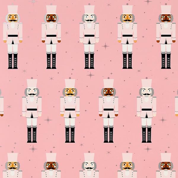 Gartner Studios Pink Nutcracker Wrapping Paper | The Container Store