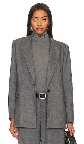 Bobbie Jacket in Grey | Revolve Clothing (Global)