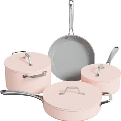 Non Stick Cookware Set, Ceramic Pots And Pans Set With Lid, Non Toxic Cooking Set, PTFE & PFOA Free, Oven Safe & Compatible With All Stovetops | Wayfair North America