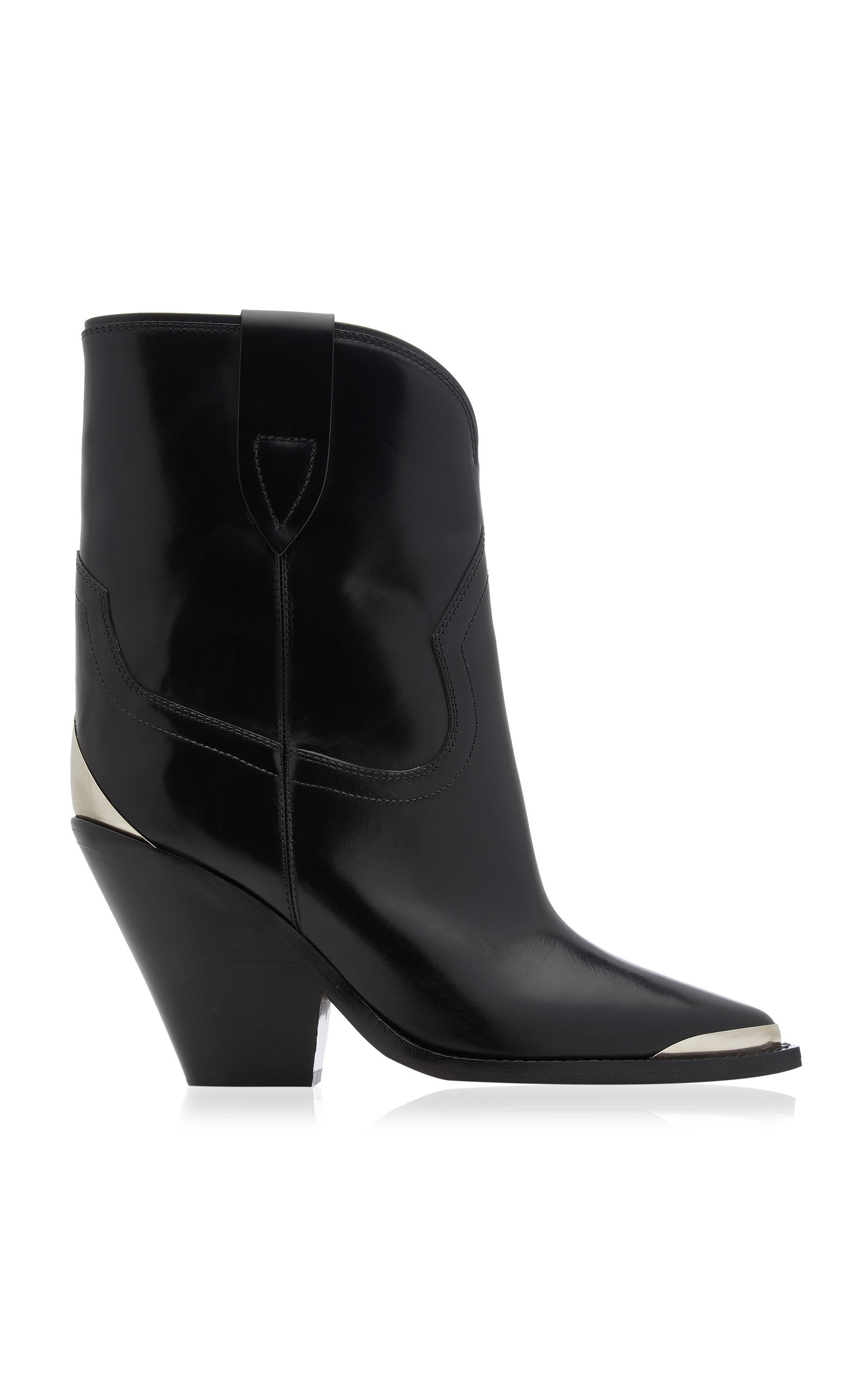 Leyane Metal Twist Santiag Boots | Moda Operandi (Global)