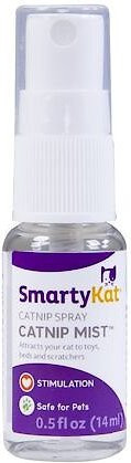 SMARTYKAT Catnip Mist, .5-oz bottle - Chewy.com | Chewy.com