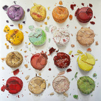 Abstraction de macarons VII (Macaroons' abstraction VII) Painting
