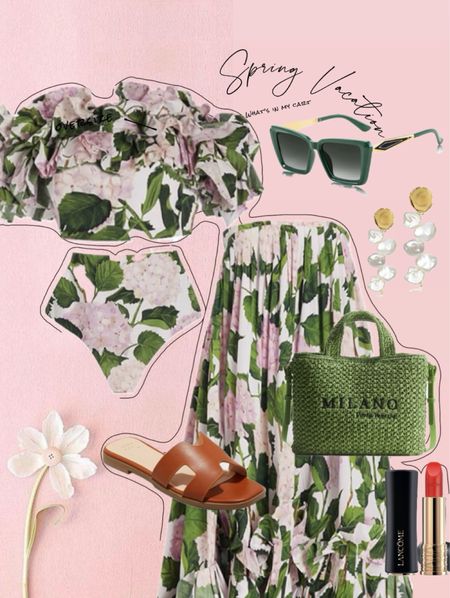 Spring vacation look: summer bathing suit with cover up! So chic and comfortable! 

Green bathing suit 
Summer looks 
Two piece 
Three piece swim set 
Casual summer looks 


#LTKswim #LTKtravel #LTKmidsize