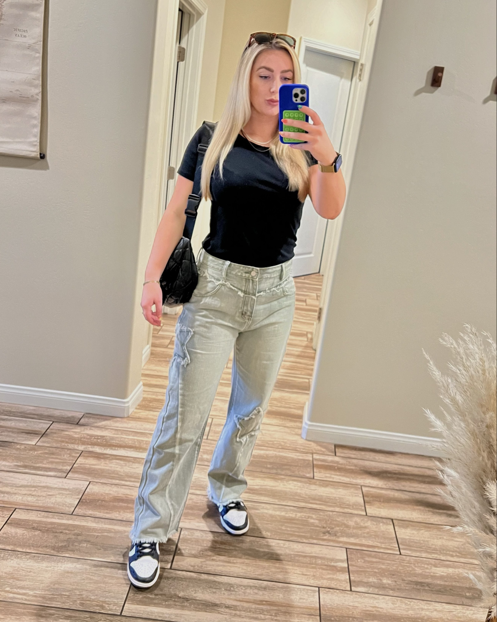 Everybody loves a fun pair of pants!!! ⭐️ I am wearing a L but could size down for a more fitted look! Basic target tee (m)

And a classic and sturdy Cole Haan women’s frame! (Under $25!)

#LTKfindsunder50 #LTKGiftGuide #LTKmidsize