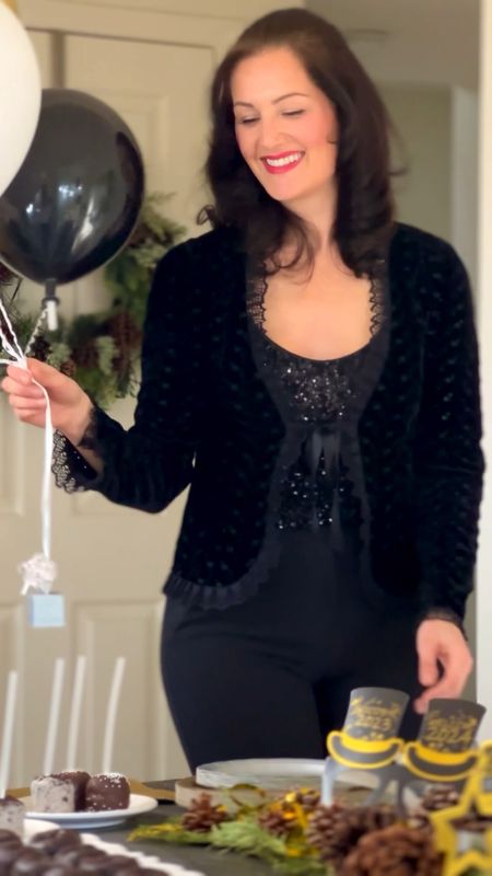 New Year’s Eve party ideas - Holiday outfits - New Year’s outfit - holiday party ideas - balloons - home decor 

#LTKHoliday #LTKVideo #LTKparties
