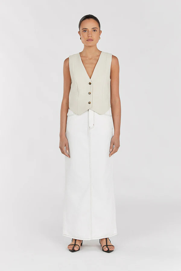 ROWAN BONE VEST | DISSH