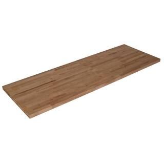 Unfinished Birch 6.17 ft. L x 25 in. D x 1.5 in. T Butcher Block Countertop | The Home Depot
