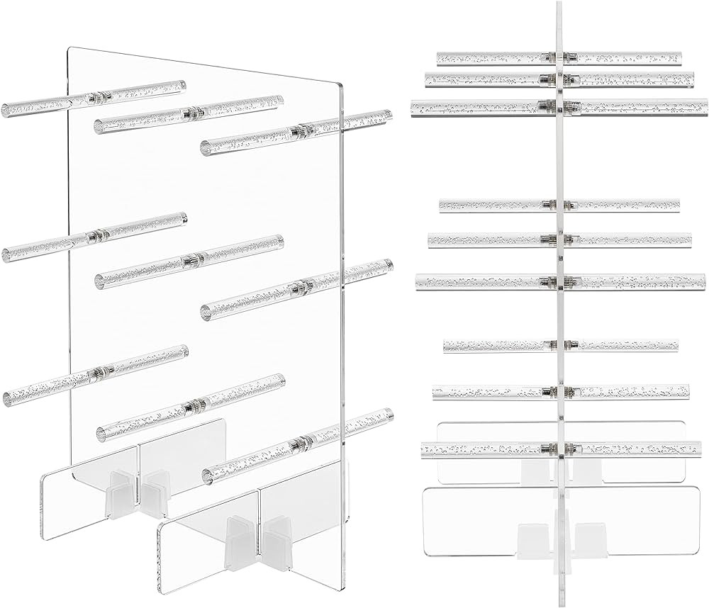 Clear Bubble Acrylic Donut Wall - Double Sided Donut Wall Display,Pretzel Holder Stand for Desser... | Amazon (US)