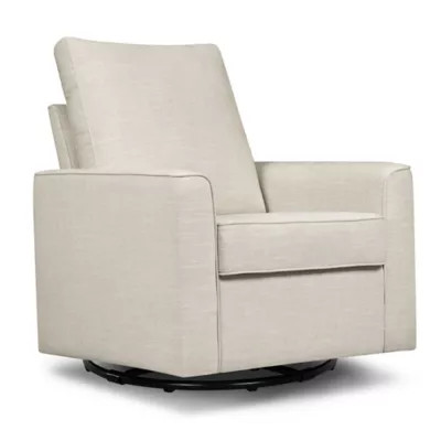 Million Dollar Baby Alden Swivel Glider in Wheat | buybuy BABY